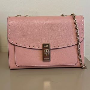 Coach pink crossbody